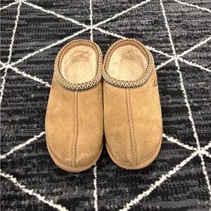 UGG Chestnut Suede Slip-Ons
